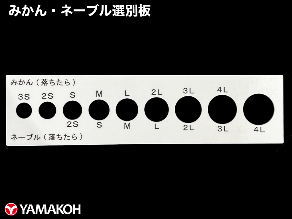 みかん選別板アップ