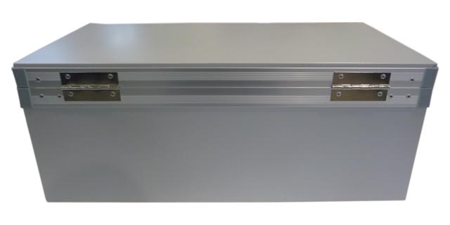 機密書類用セーフティボックス　背面